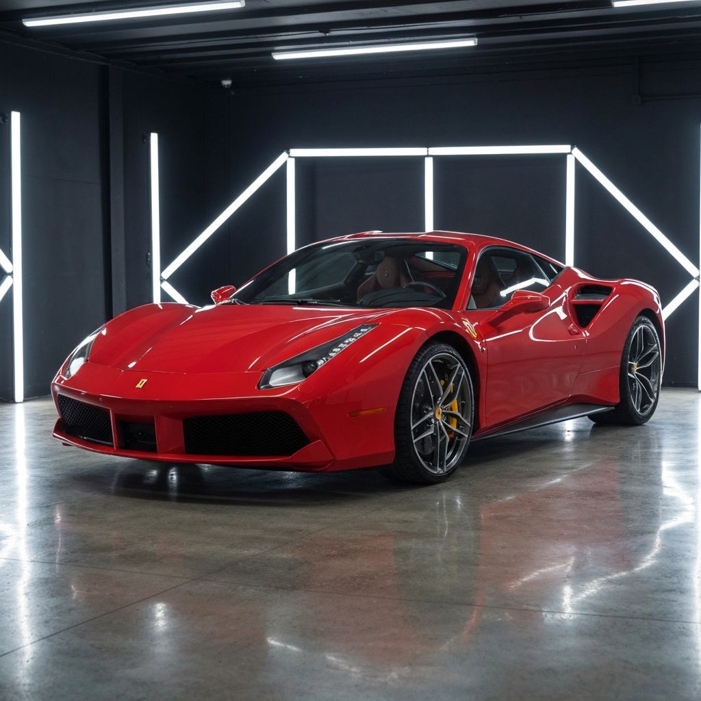 Ferrari 488 detailed at Elite Auto