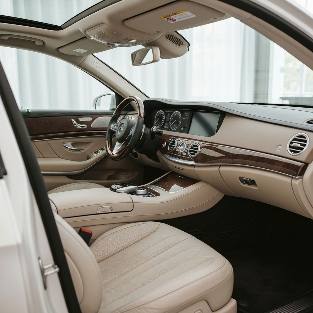 Mercedes S-Class detailed at Elite Auto